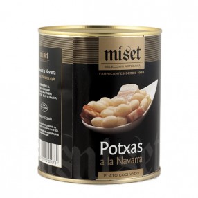 MISET Potxas a la Navarra lata 780 grs